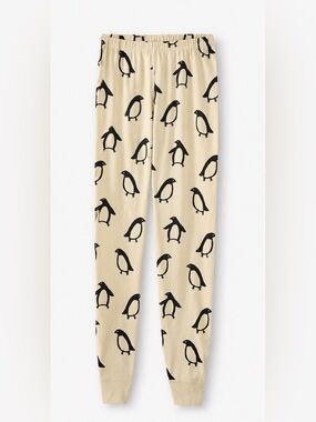 Hanna Andersson Adult Holiday HannaJams™ Pajama Penguin Pants Size M #0208